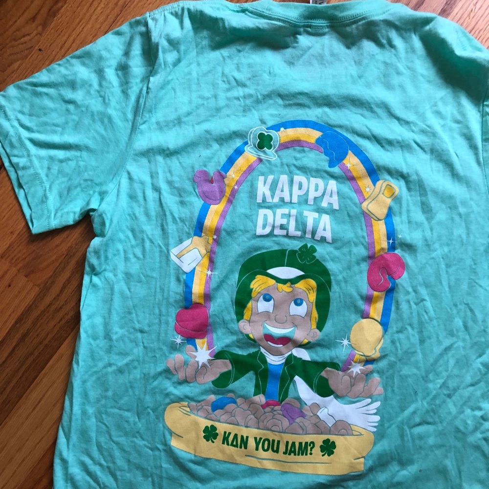 Kappa Delta Shamrock Lucky Charms T-Shirt